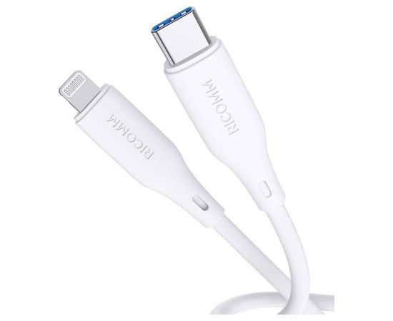 USB-C to Lightning Cable Ricomm RLS004CLW 1.2m