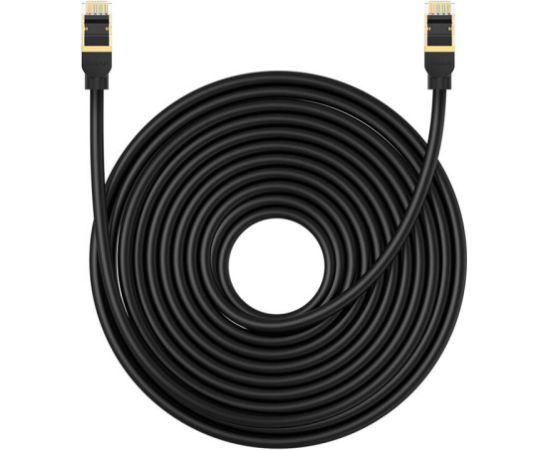 Network cable cat.8 Baseus Ethernet RJ45, 40Gbps, 15m (black)