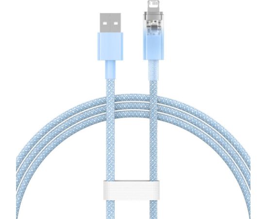 Fast Charging Cable Baseus Explorer USB to Lightning 2.4A 1M (blue)