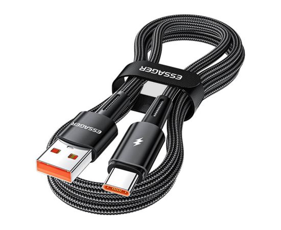 USB-A to USB-C 120W Cable Essager 2m (black)