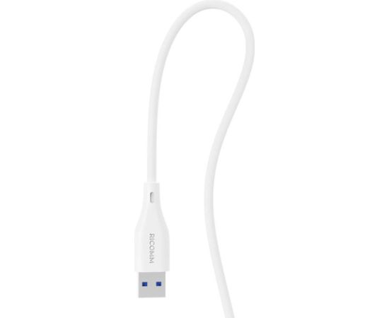 USB-A to Lightning Cable Ricomm RLS004ALW 1.2m