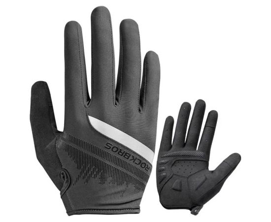 Bicycle full gloves Rockbros size: M S247-1 (black)