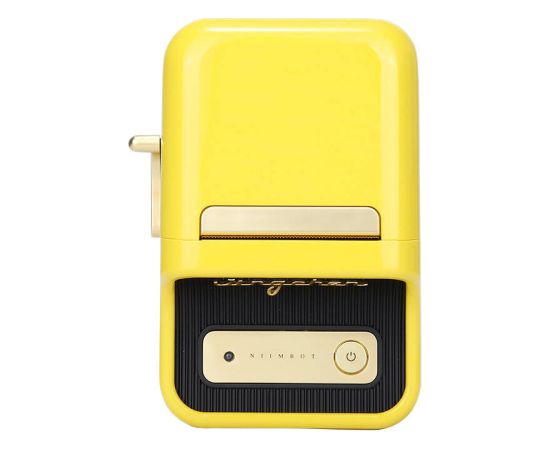 Portable Label Printer Niimbot B21 (yellow)