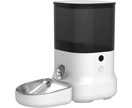 Automatic Pet Feeder with metal bowl Dogness (white)