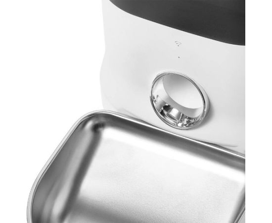 Automatic Pet Feeder with metal bowl Dogness (white)