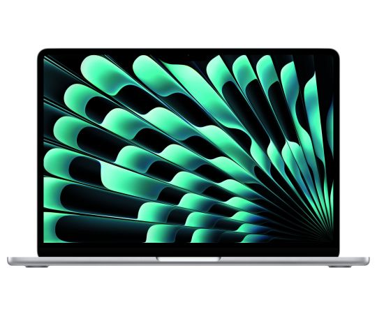 Apple MacBook Air 13.6" Retina M3 8 CPU 8 GPU 8GB 256GB SSD Eng Silver (2024) portatīvais dators