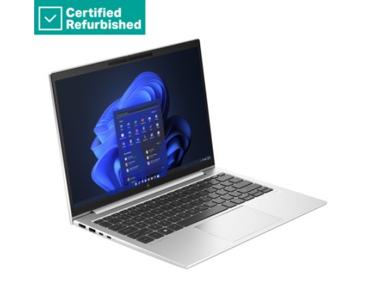 RENEW SILVER HP EliteBook 830 G10 - i7-1355U, 16GB, 1TB SSD, 13.3 WUXGA Privacy AG, WWAN-ready, Smartcard, Nordic backlit keyboard, 51Wh, Win 11 Pro, 1 years   819S7EAR#UUW