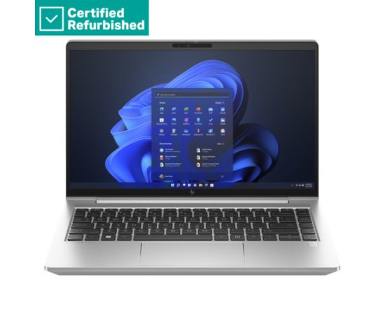 RENEW SILVER HP EliteBook 645 G10 - Ryzen 5 7530U, 8GB, 256GB SSD, 14 FHD 250-nit AG, WWAN-ready, Smartcard, FPR, Nordic backlit keyboard, 51Wh, Win 11 Pro, 1 years   817P7EAR#UUW