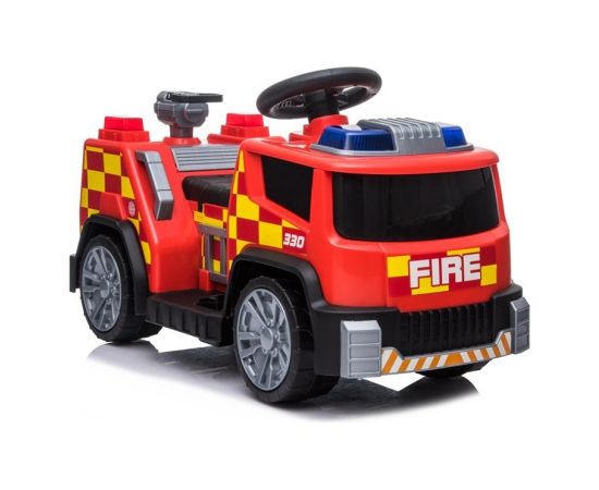 Lean Cars Firefighter Truck TR1911  Electric Ride On Car - Red