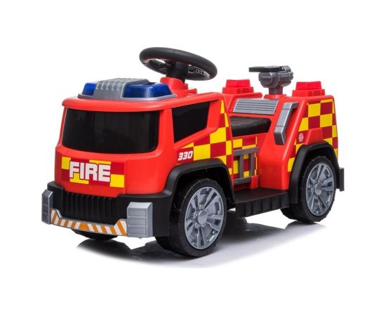 Lean Cars Firefighter Truck TR1911  Electric Ride On Car - Red