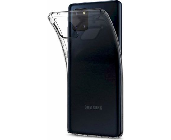 Fusion Ultra Back Case 2 mm Izturīgs Silikona Aizsargapvalks Priekš Samsung A715 Galaxy A71 Caurspīdīgs