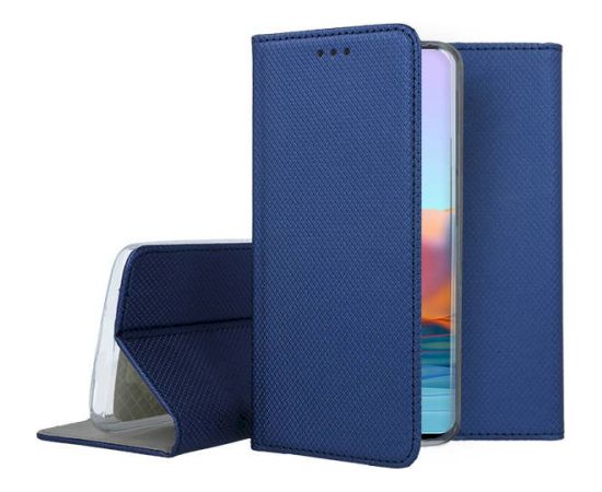 Fusion Magnet Book case книжка чехол для Xiaomi Redmi Note 13 Pro+ 5G синий