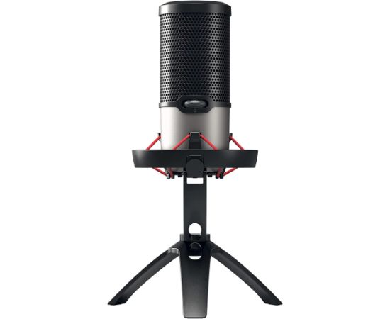 CHERRY UM 6.0 Advanced, microphone (black/silver, USB-C, jack)