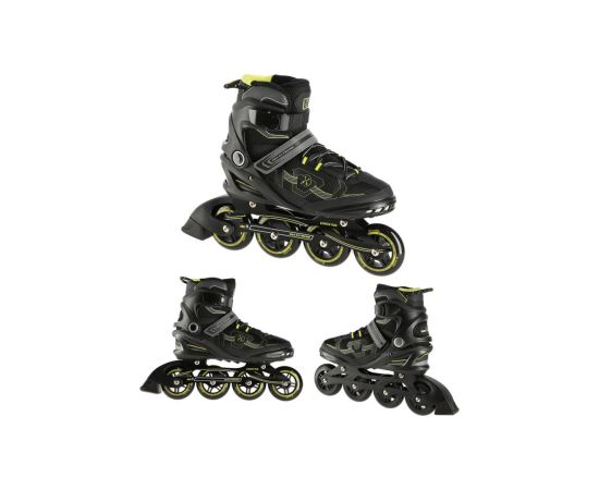 INLINE SKATES NILS EXTREME NA9157 BLACK/GOLD SIZE. 44