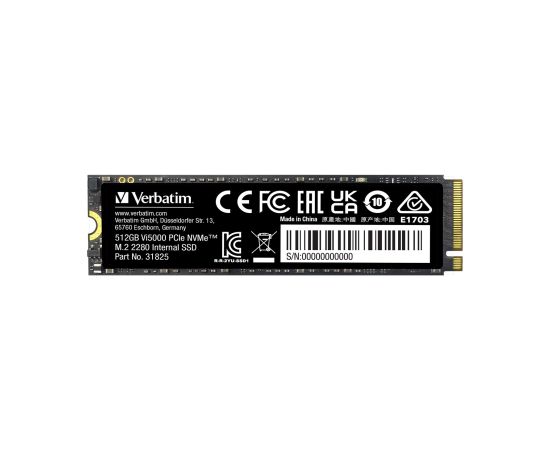 Verbatim Vi5000 PCIe NVMe M.2 SSD 512 GB