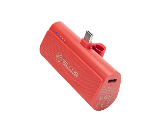 Tellur PD202 Powerbank 5000mAh red