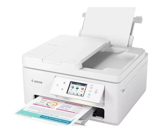 Canon PIXMA TS7750i, multifunction printer (white, USB, WLAN, scan, copy, PIXMA Print Plan)