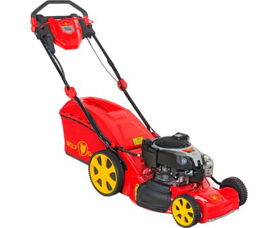 WOLF-Garten petrol lawnmower A 460 A SP HW IS, 46cm (red/yellow, with 1-speed wheel drive Easy-Speed)