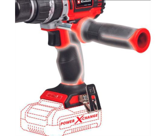 Einhell Professional cordless impact drill TP-CD 18/60 Li-i BL - Solo, 18Volt (red/black, without battery and charger)