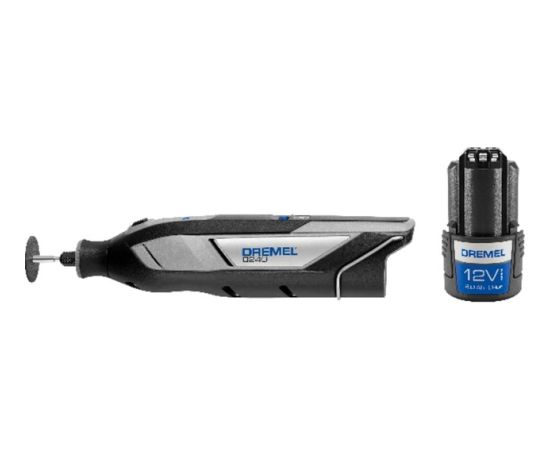 Dremel cordless multifunctional tool 8240-3/45, 12 volts (black/grey, Li-ion battery 2Ah, 45-piece accessories, soft bag)