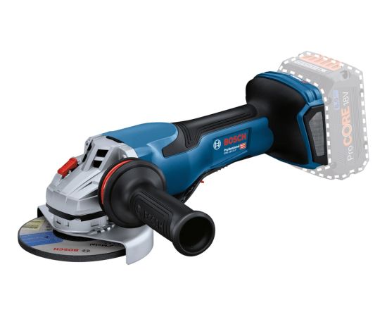Bosch cordless angle grinder BITURBO GWS 18V-15 P Professional solo, 125mm (blue/black, without battery and charger, in L-BOXX)