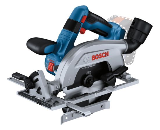 Bosch cordless circular saw GKS 18V-57-2 Professional solo (blue/black, without battery and charger)