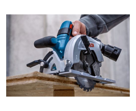 Bosch cordless circular saw GKS 18V-57-2 Professional solo (blue/black, without battery and charger)