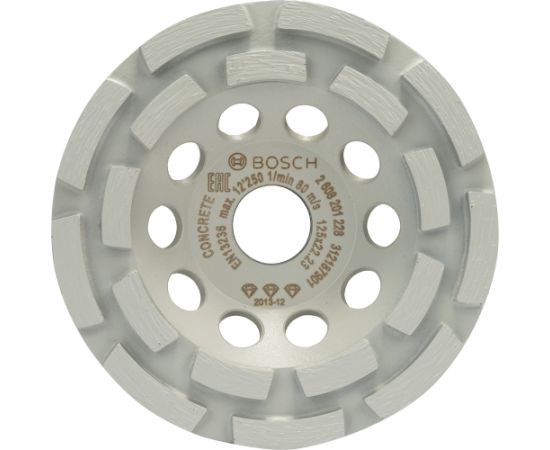 Bosch diamond cup wheel Best for Concrete, 125mm, grinding wheel (bore 22.23mm, for concrete and angle grinders)