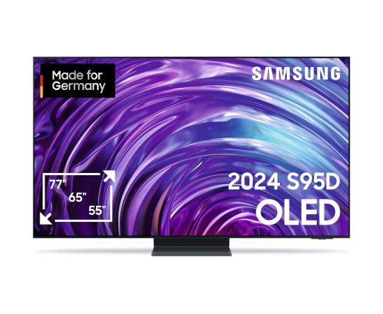 SAMSUNG GQ-77S95D, OLED TV - 77 - black, UltraHD/4K, Twin Tuner, SmartTV, One Connect Box, 120Hz Panel