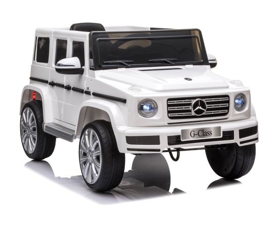 Lean Cars Electric Ride-On Car Mercedes G500 White