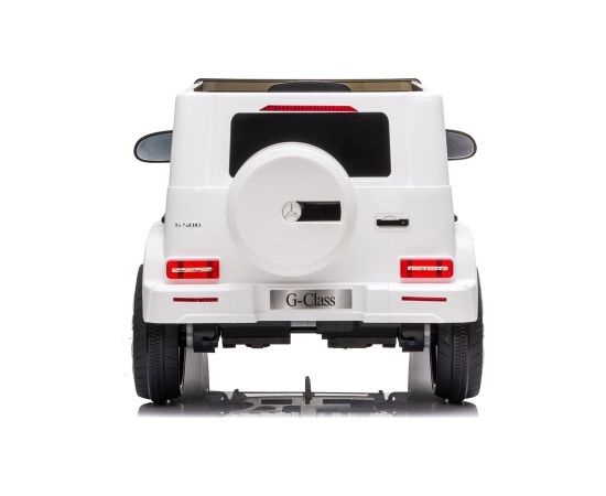 Lean Cars Electric Ride-On Car Mercedes G500 White