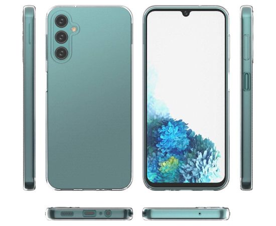 Fusion Ultra Back Case 1 mm Силиконовый чехол для Samsung A145 | A146 Galaxy A14 4G | 5G Прозрачный