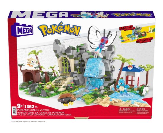 Mega Creative Mattel Pokémon Ultimate Jungle Expedition Construction Toy