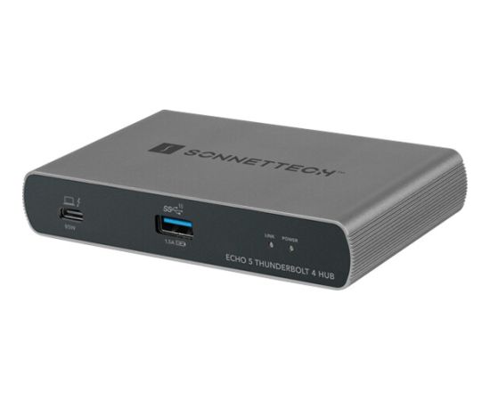 Sonnet Echo 5 Thunderbolt 4 Hub, docking station (silver/black)