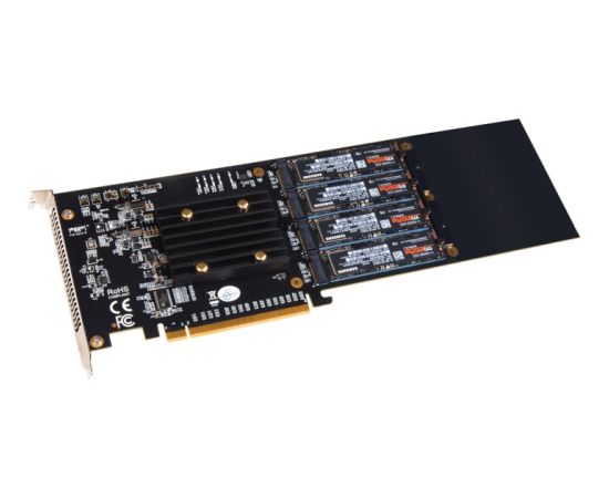 Sonnet FUS-SSD-4X4-E3S, Interface card