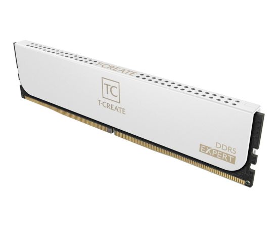 Team Group DDR5 - 32GB - 6000 - CL - 30 (2x 16 GB) dual kit, RAM (white, CTCWD532G6000HC30DC01, T-CREATE EXPERT, AMD EXPO)