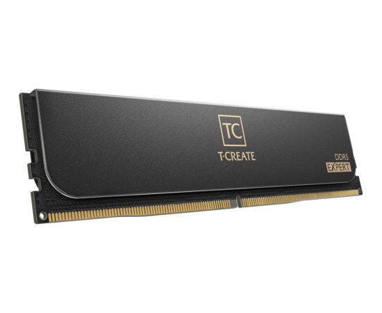 Team Group DDR5 - 32GB - 6400 - CL - 32 (2x 16 GB) dual kit, RAM (black, CTCED532G6400HC32ADC01, T-CREATE EXPERT)