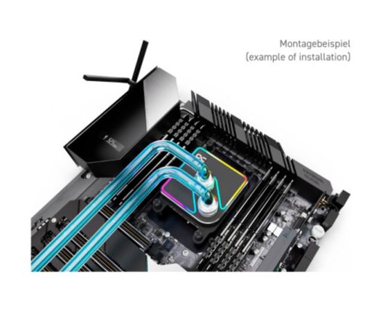 Alphacool Core 1 Aurora Black, CPU cooler (black)