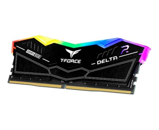 Team Group DDR5 - 96GB - 6800 - CL - 36 (2x 48 GB) dual kit, RAM (black, FF3D596G6800HC36DDC01, Delta RGB, INTEL XMP)