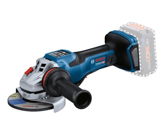 Bosch cordless angle grinder BITURBO GWS 18V-15 PSC Professional solo, 125mm (blue/black, without battery and charger, in L-BOXX)