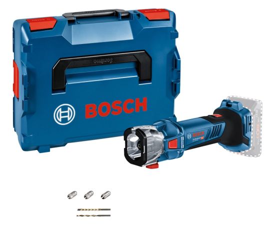 Bosch cordless rotary cutter GCU 18V-30 Professional solo (blue/black, without battery and charger, in L-BOXX)