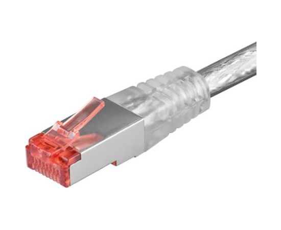 Goobay Кабель FTP CAT6e LAN с разъемами прозрачный 2.0м