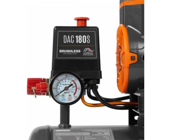 AIR COMPRESSOR 0.9KW 8L/DAC 180S DAEWOO