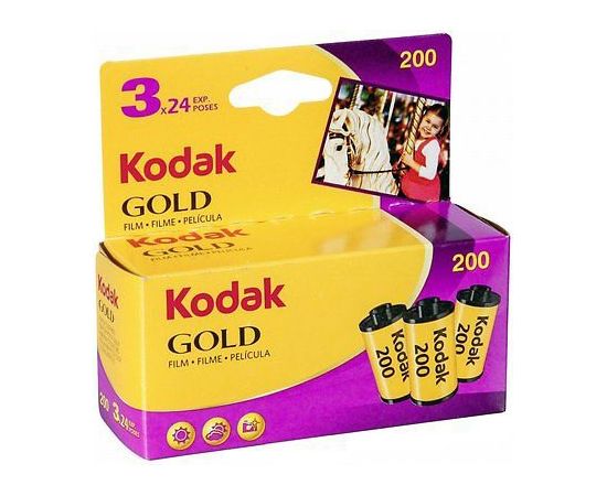 Kodak пленка Gold 200/24x3