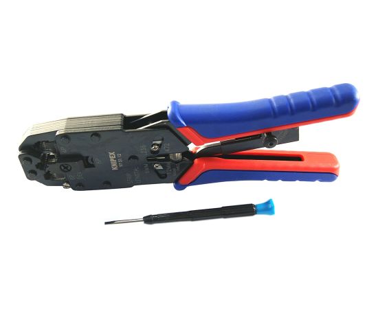 Knipex crimping pliers 975 112 SB - for Western plugs