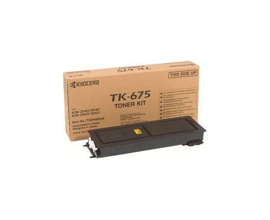 Kyocera TK-675 Toner Cartridge, Black