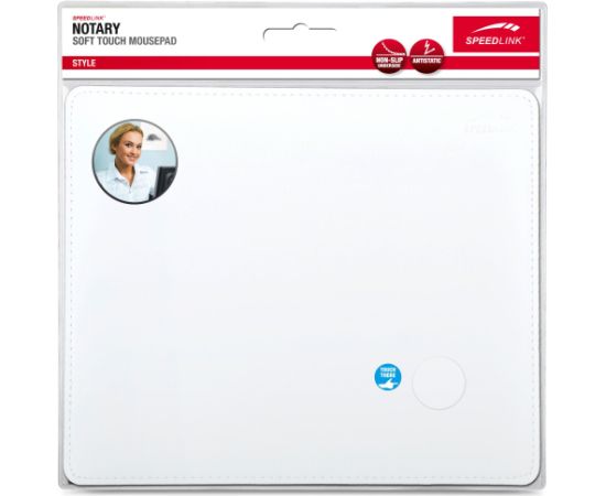 Speedlink mouse pad Notary, white (SL-6243-LWT)