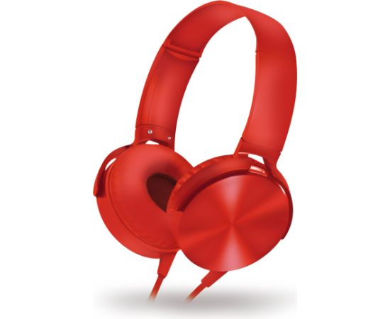 Omega Freestyle headset FH07R, red