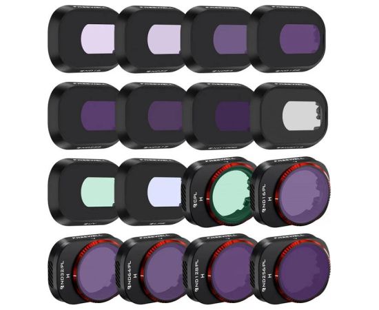 Set of 16 filters Freewell for DJI Mini 4 Pro drone