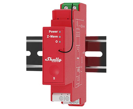 1-channel DIN rail relay with energy measurement Shelly Qubino Pro 1PM